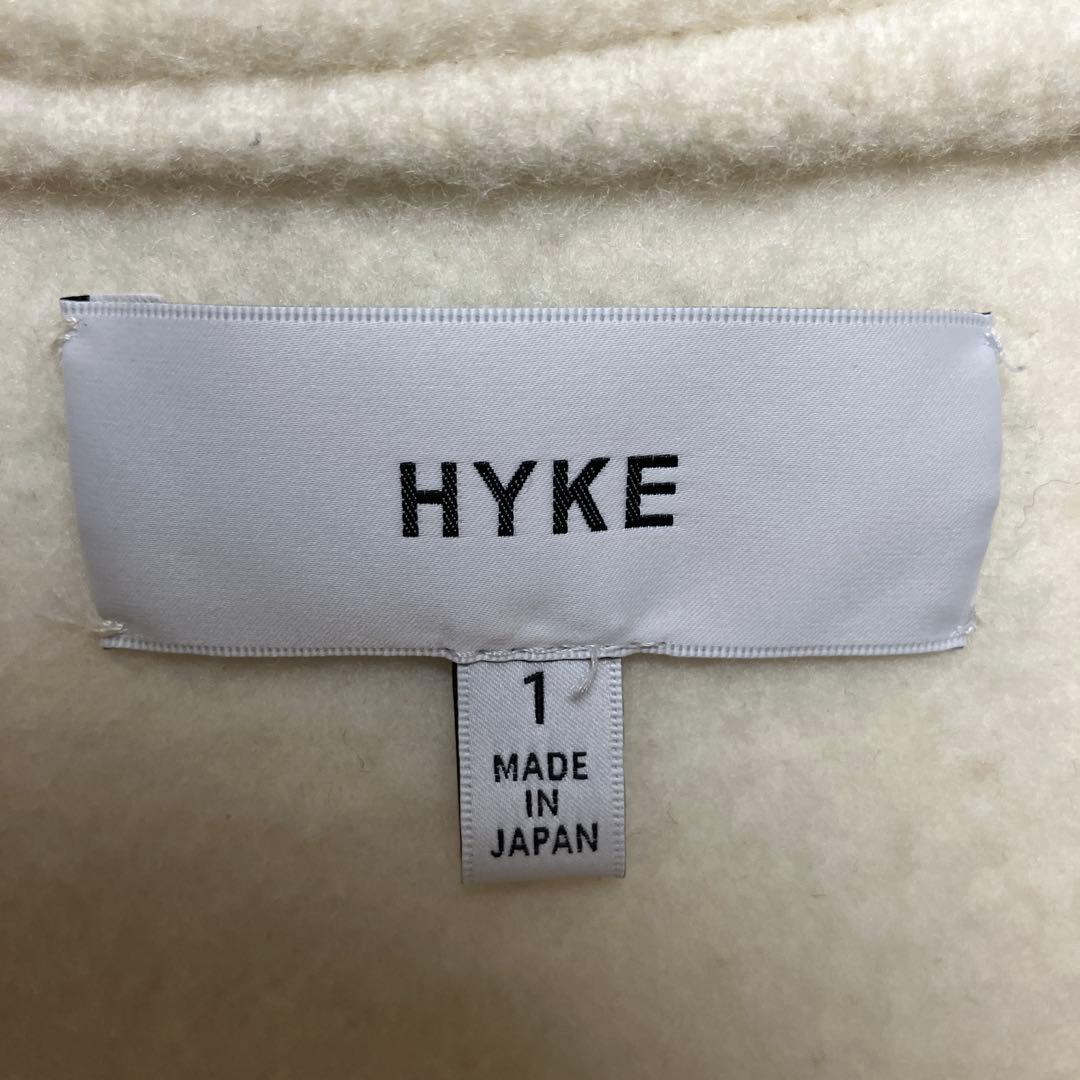 HYKE ハイクDOUBLE FACE DUFFLE JACKET ベージュ 1