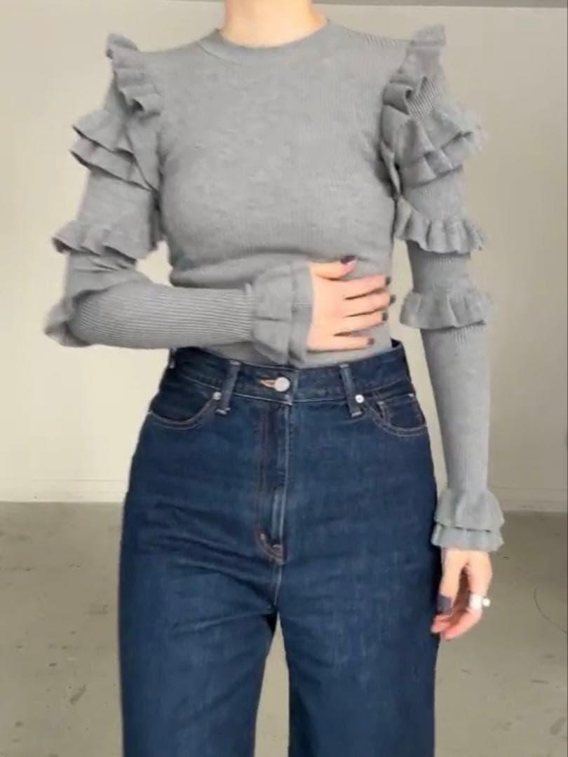 定価以下＊CLANE SECOND デニムパンツ＊ブルー＊クラネ セカンド