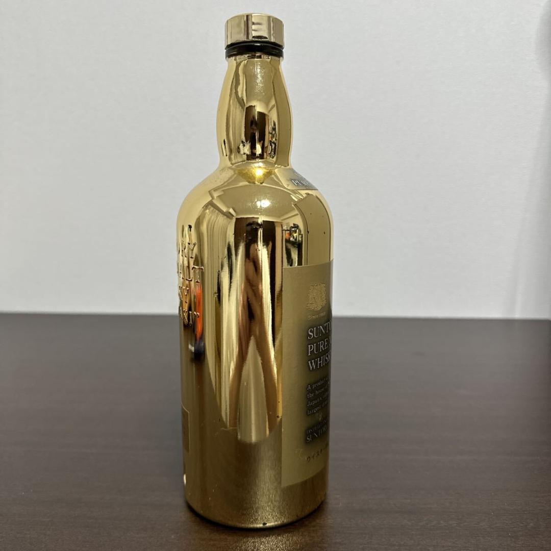 サントリー 山崎 ピュアモルト 60周年記念 ゴールドボトル 760ml 空瓶