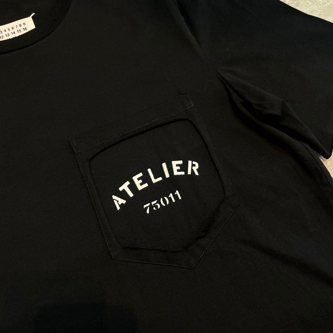 Maison Margiela（メゾンマルジェラ）ポケットTシャツ ブラック