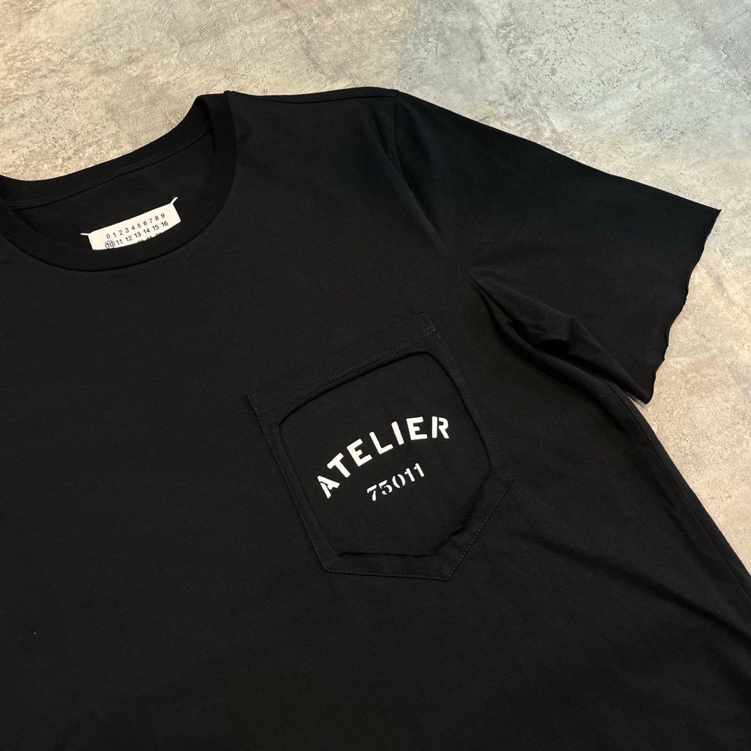 Maison Margiela（メゾンマルジェラ）ポケットTシャツ ブラック