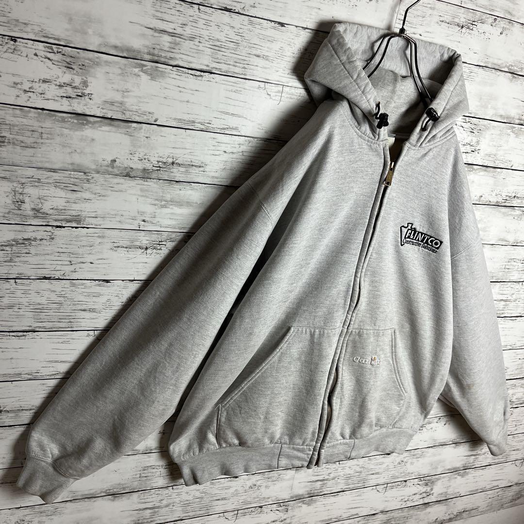 【即完モデル‼︎】Carhartt☆XL フルジップ パーカー D168