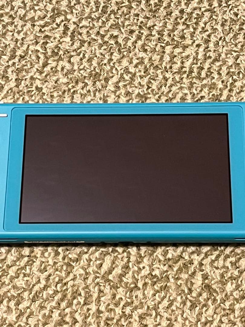 Nintendo Switch Lite ターコイズ本体　外箱　充電器付き