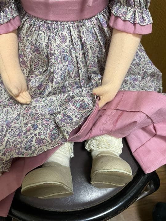 全て手作り抱き人形