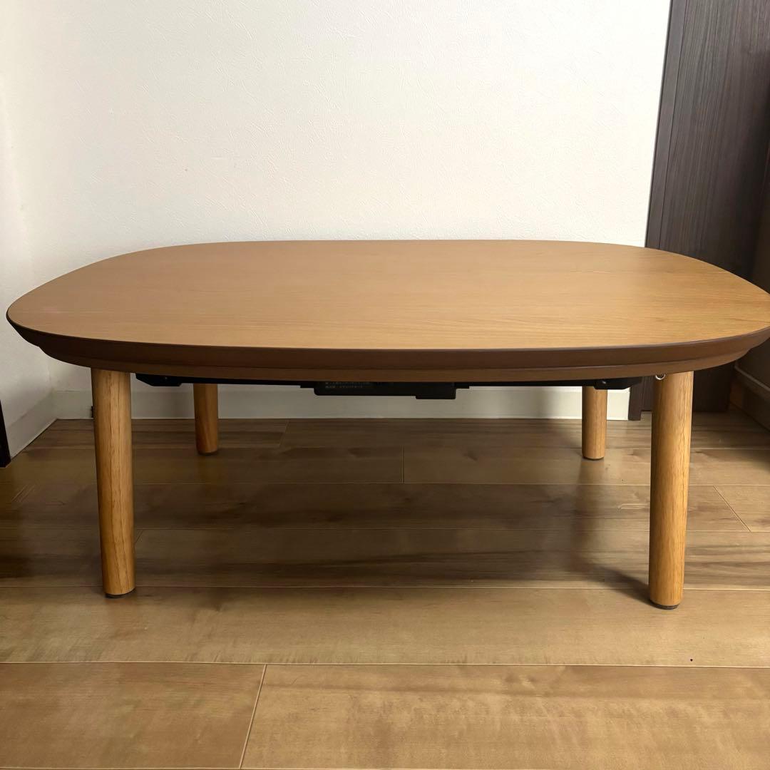 無印　楕円こたつ 小　ナチュラル　2023年モデル　ＭＪ‐ＫＤＳ３‐Ｎ