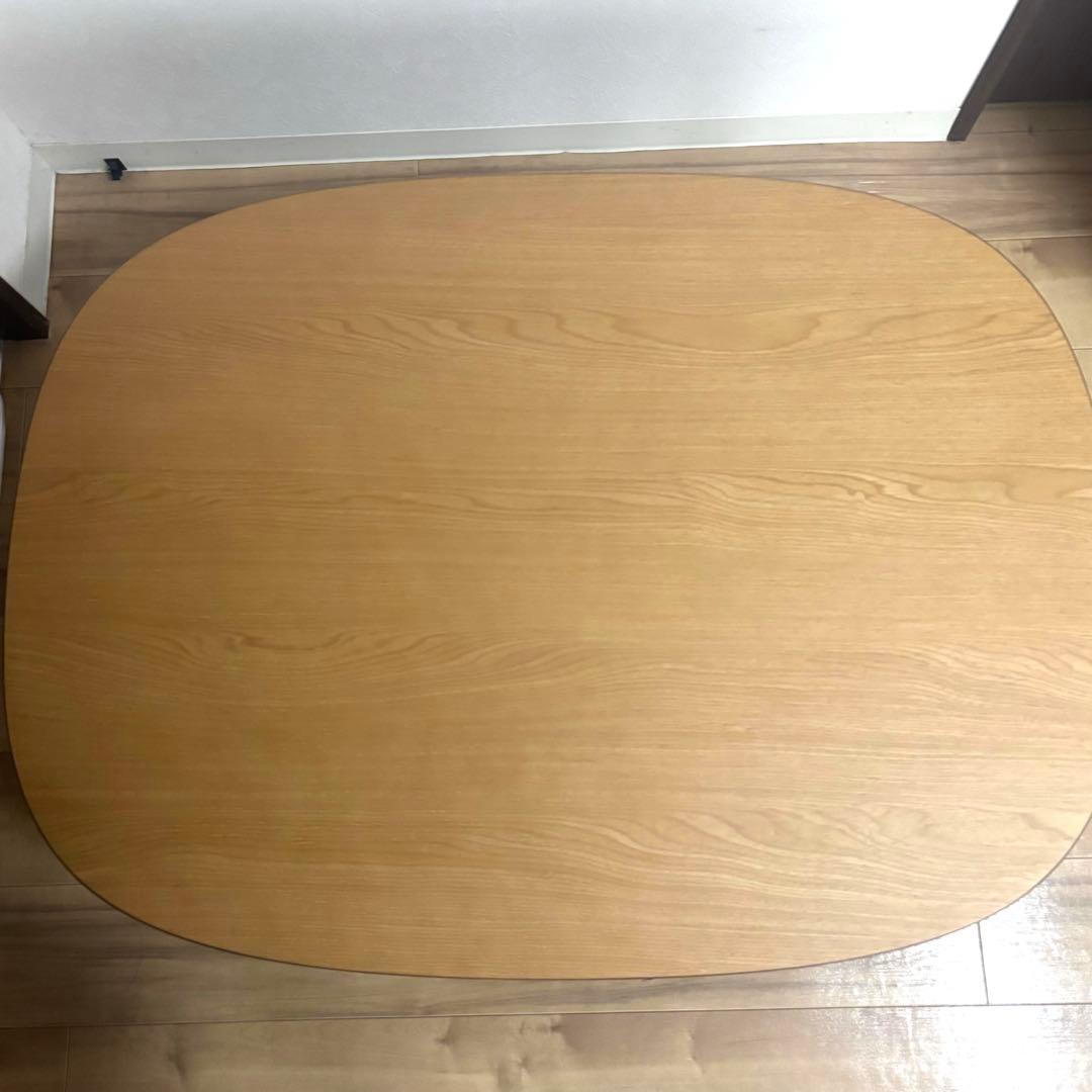 無印　楕円こたつ 小　ナチュラル　2023年モデル　ＭＪ‐ＫＤＳ３‐Ｎ