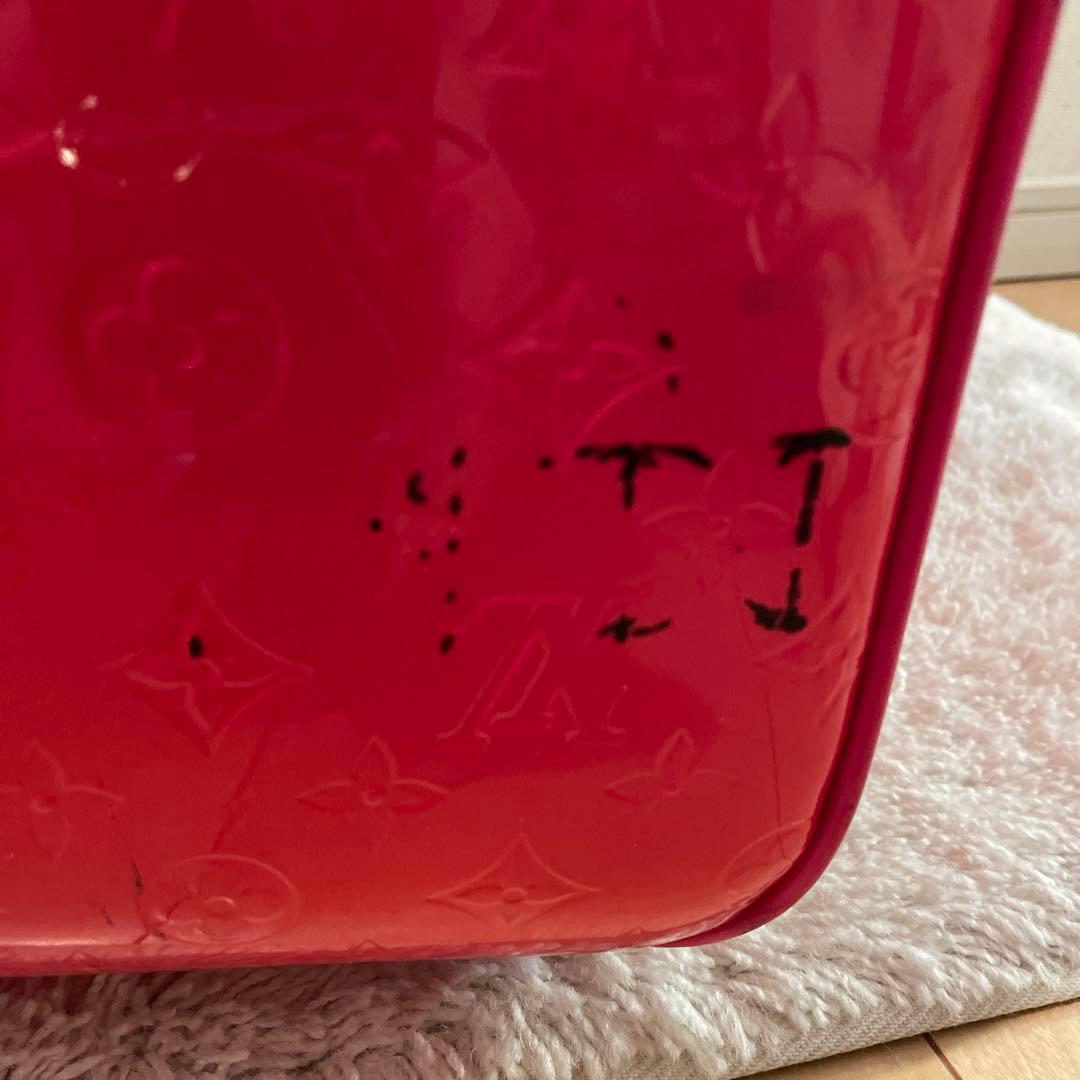 LOUIS VUITTON ヴェルニ キャリーケース バッグ　破損箇所あり