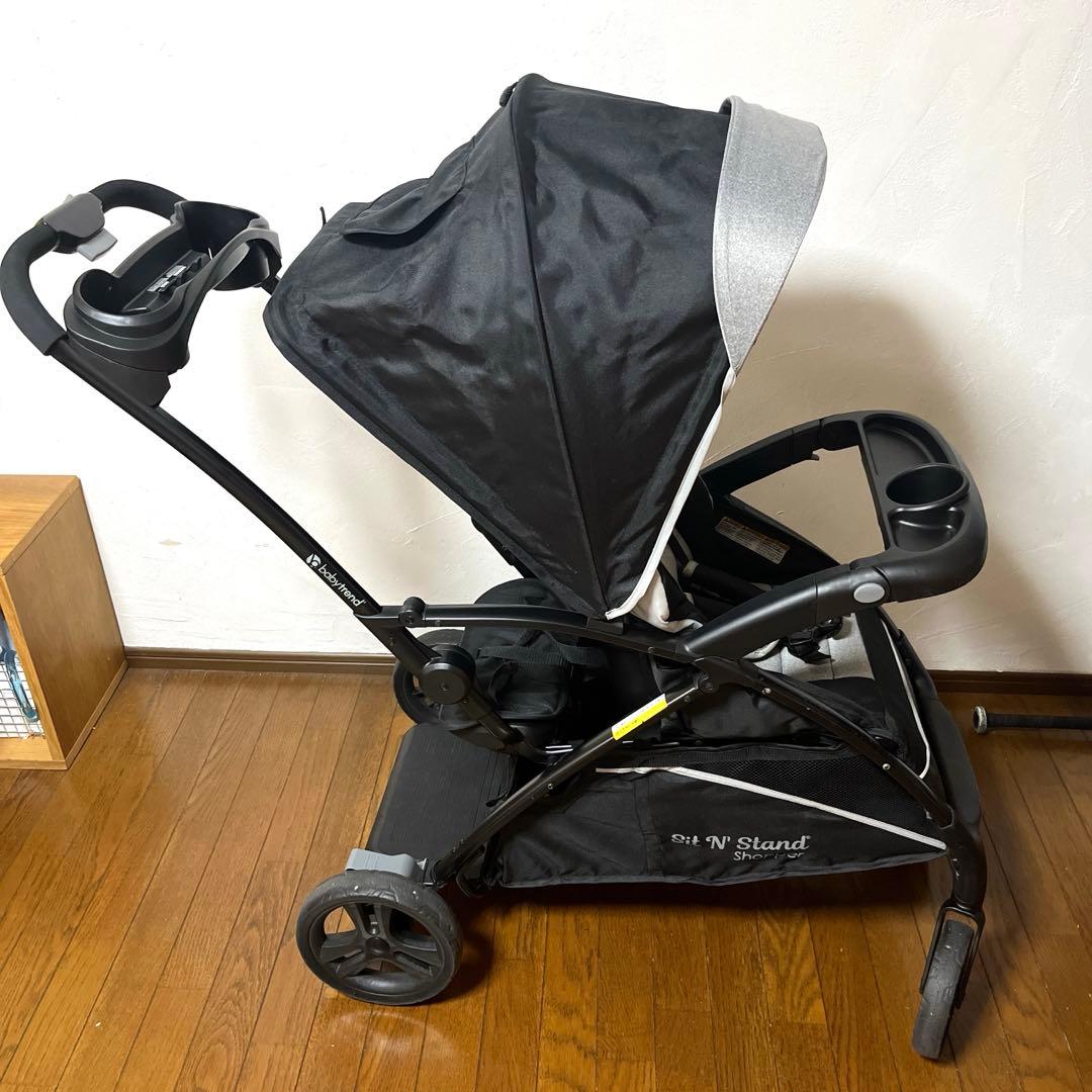 日本育児 babytrend シット&スタンド スマート2人乗りベビーカー