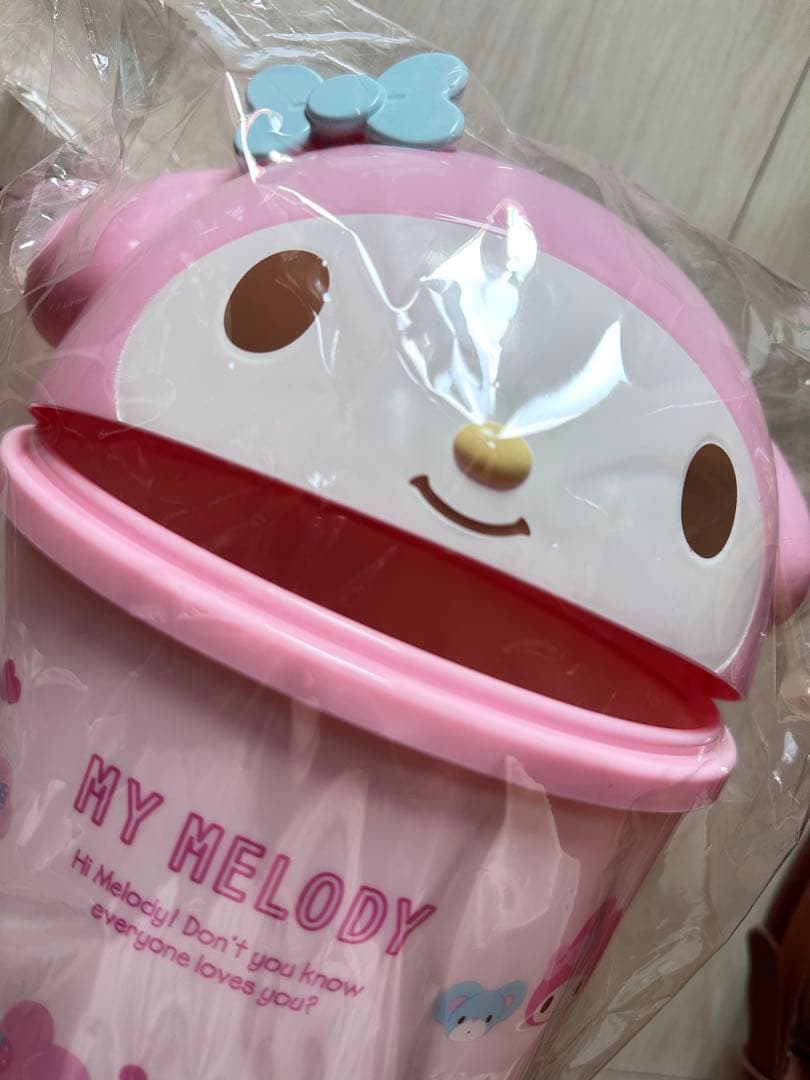マイメロ　ダイカットルームボックス　ゴミ箱　サンリオ　Sanrio