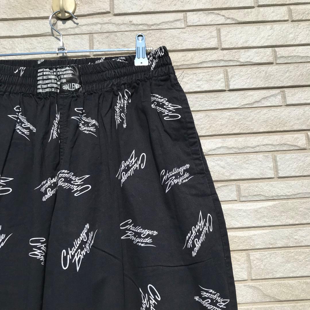 チャレンジャー　パンツ　XL　ブラック