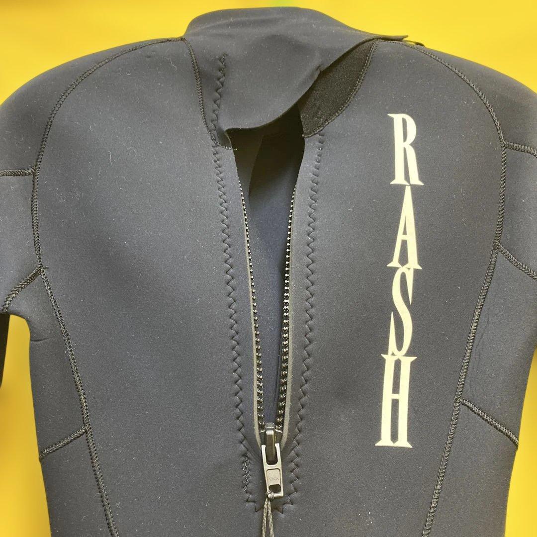 サイズＬ　RASH ブラック フルスーツ ジャージ