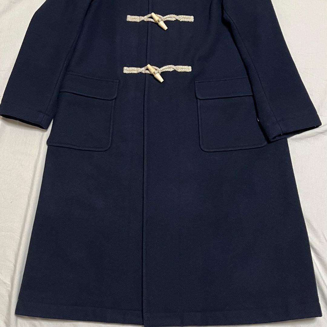【美品】ビームスボーイ　ロングダッフルコート　マキシ丈 　現行　近年モデル　紺色
