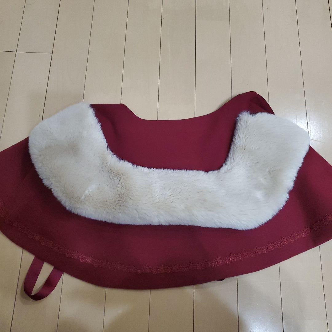 axes femme ケープセットバッスルコート ワインレッド Mサイズ