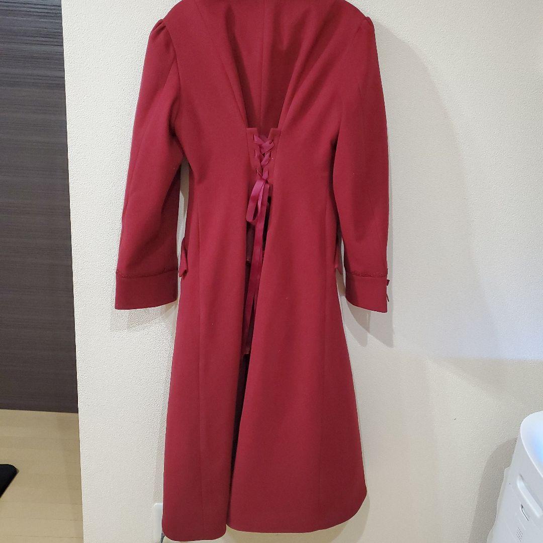 axes femme ケープセットバッスルコート ワインレッド Mサイズ