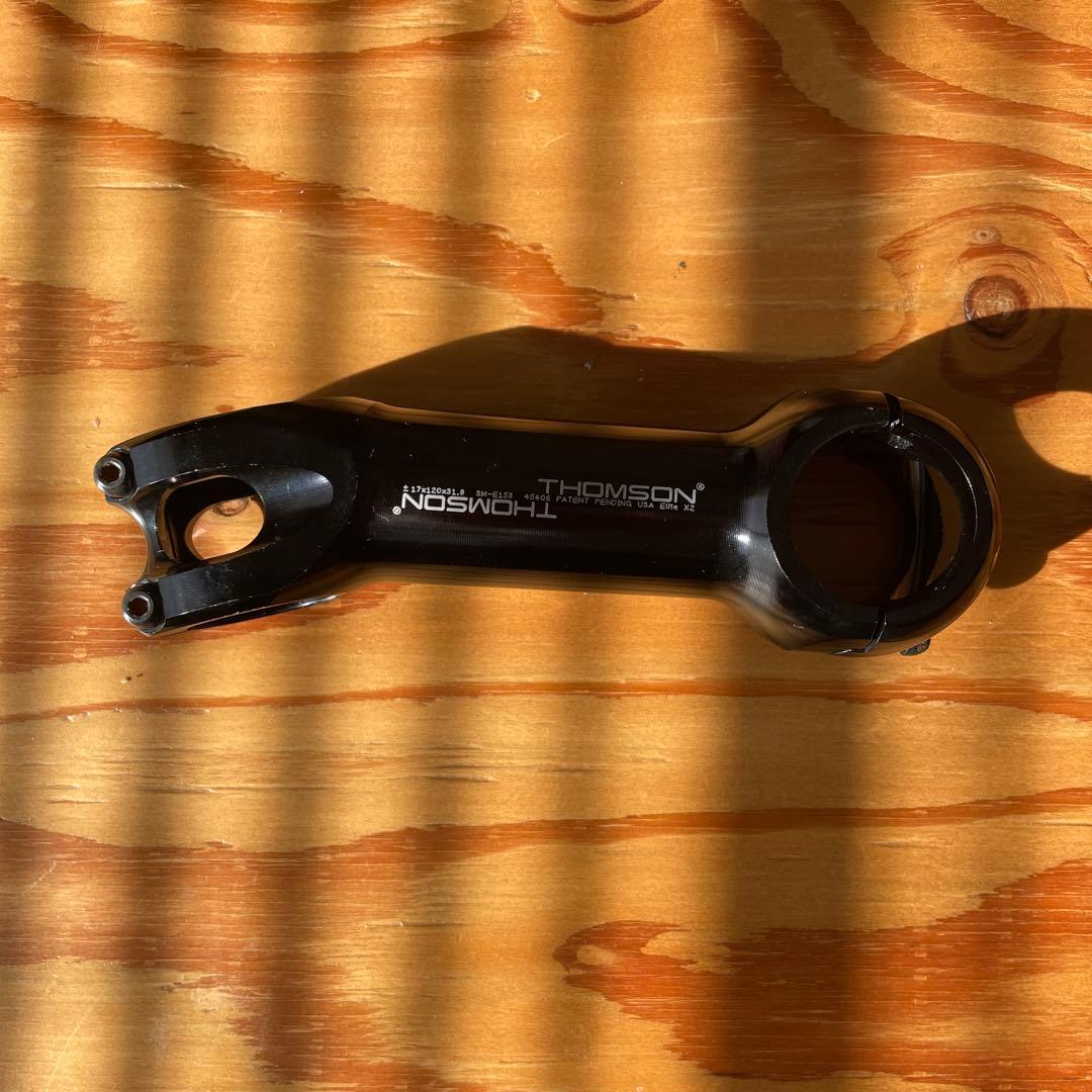 THOMSON X2 ステム 120mm ブラック 17.0°