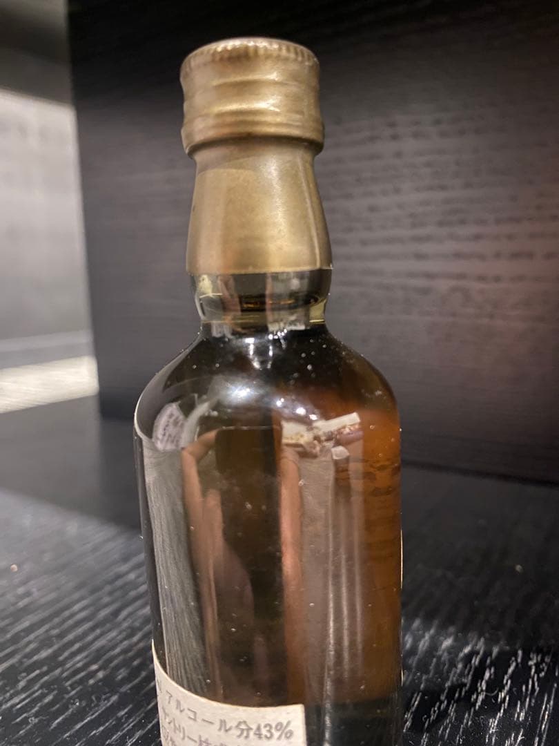 サントリー ウイスキー　木樽仕込　1981 50ml ミニチュア