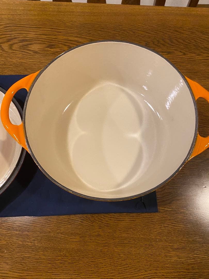 クーザンス　デュッフ鍋　22cm 希少！幻の鍋！ル・クルーゼの前身