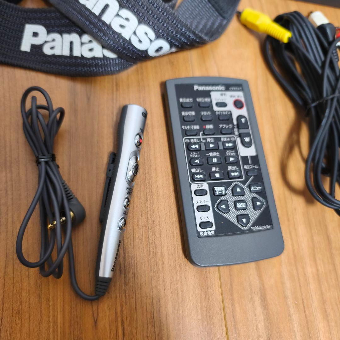 【テープ動作確認済】Panasonic NV-GS120K 3CCDビデオカメラ