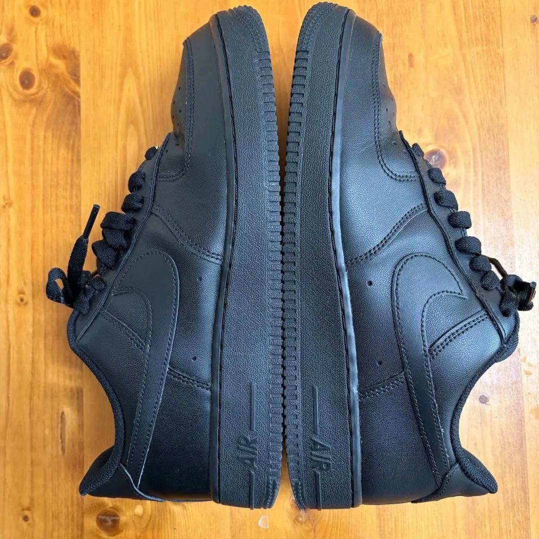 【大人気】NIKE ナイキ エア フォース 1 '07 ブラック　黒　26.5