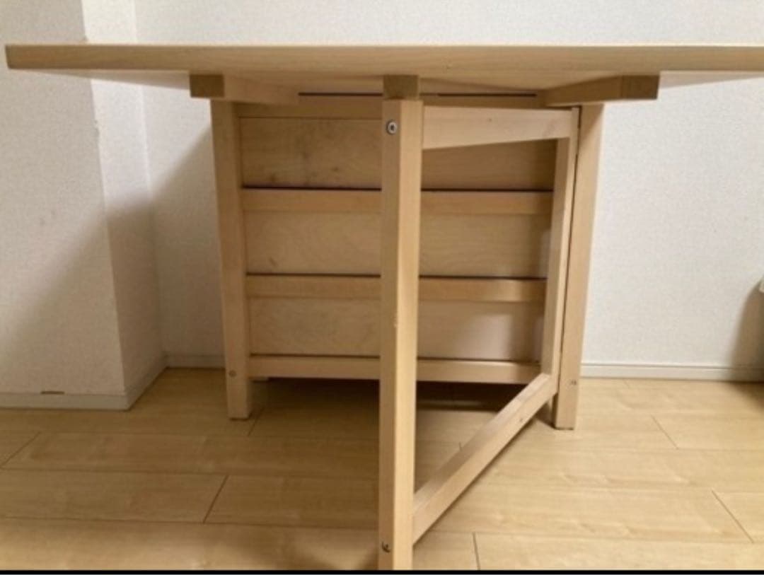 【YUKI】IKEA NORDENノールデン ゲートレッグテーブル
