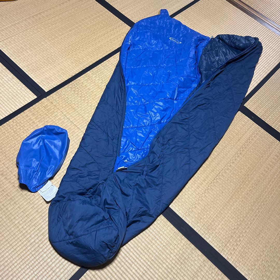 【定番】 モンベル シュラフ スパイラル バロウバッグ エクセロフト #5