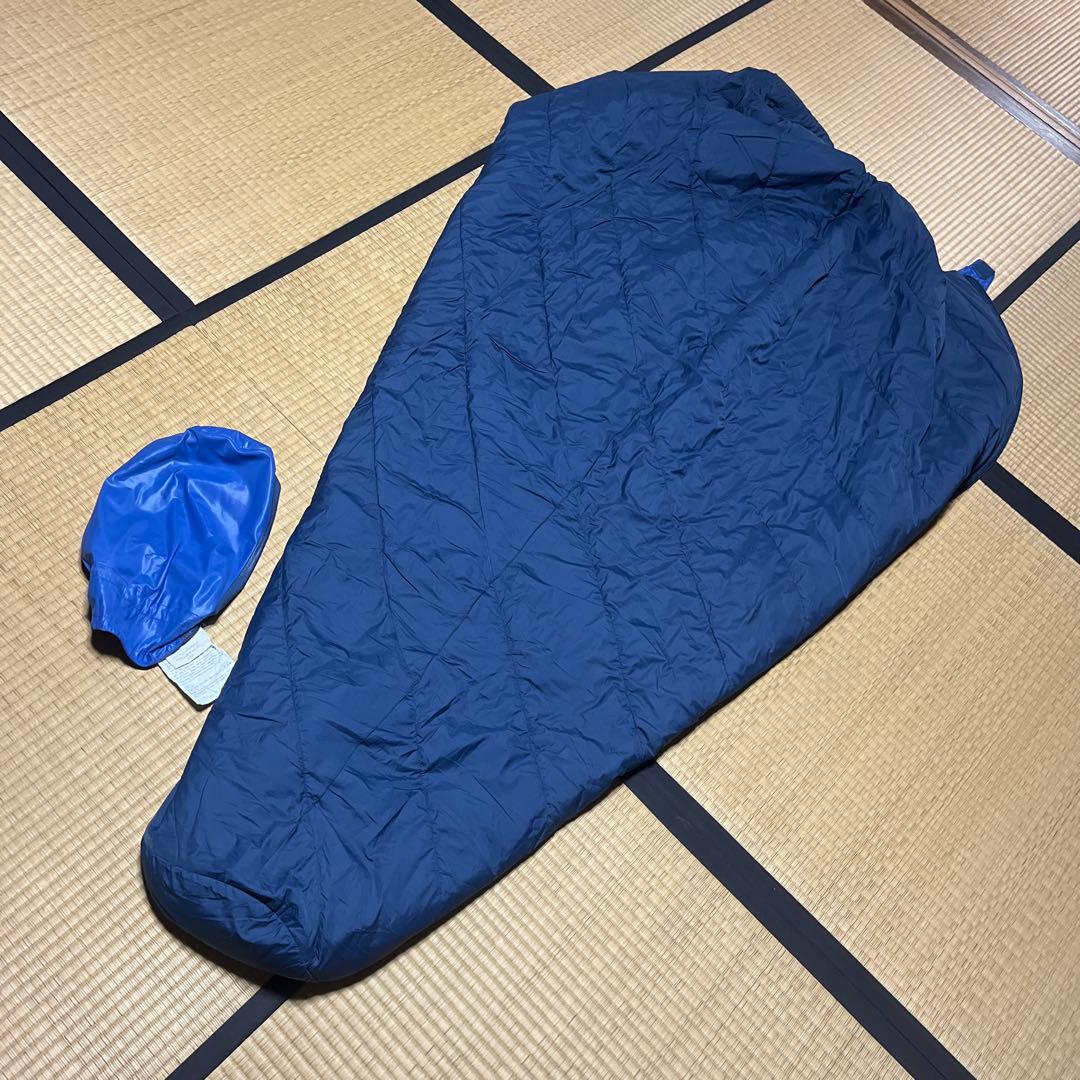 【定番】 モンベル シュラフ スパイラル バロウバッグ エクセロフト #5