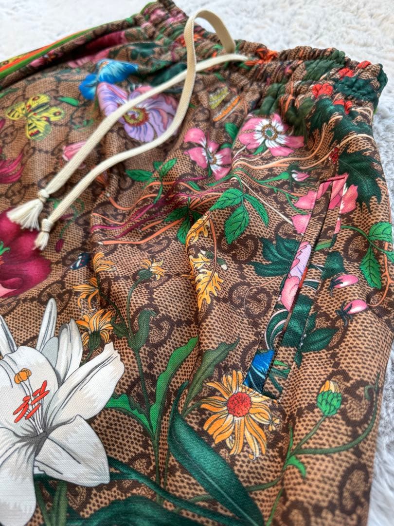 GUCCI GGフローラロングスカート　美品