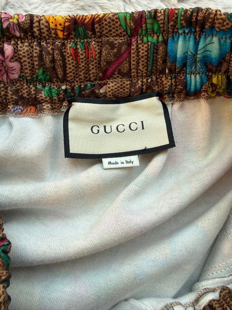 GUCCI GGフローラロングスカート　美品