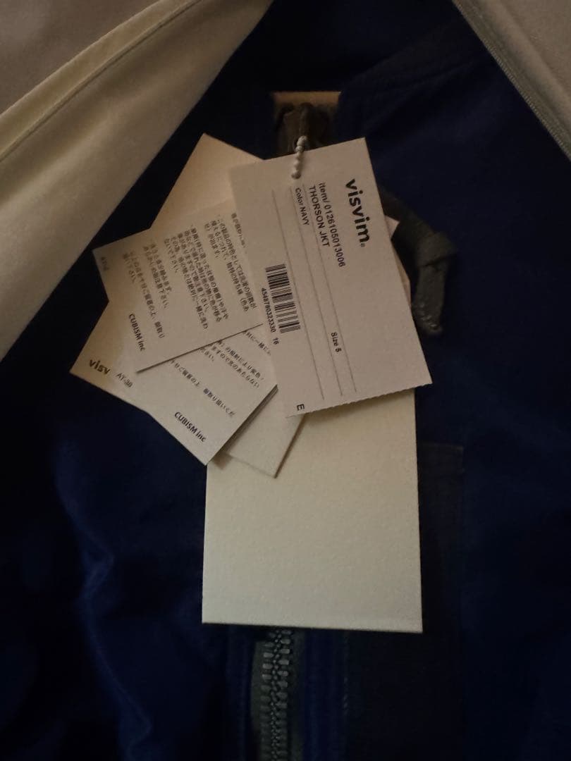 visvim 26ss THORSON JKT ネイビー