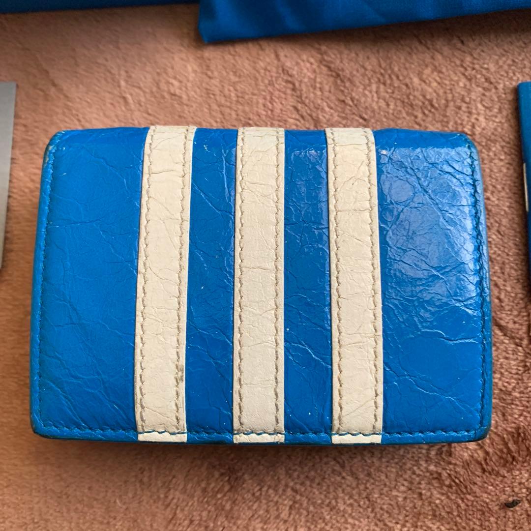 バレンシアガ 3つ折り財布 BALENCIAGA バレンシアガ×アディダス