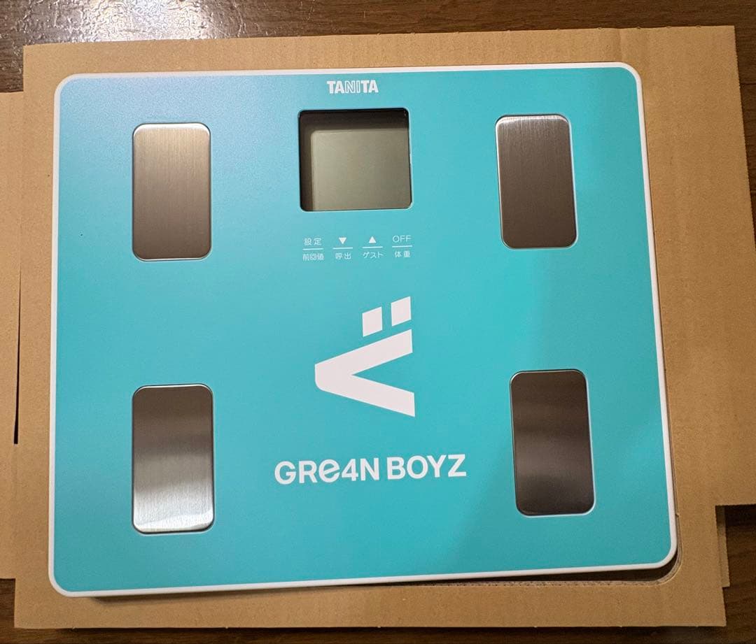 TANITA GRe4N BOYZ コラボ　体組成計