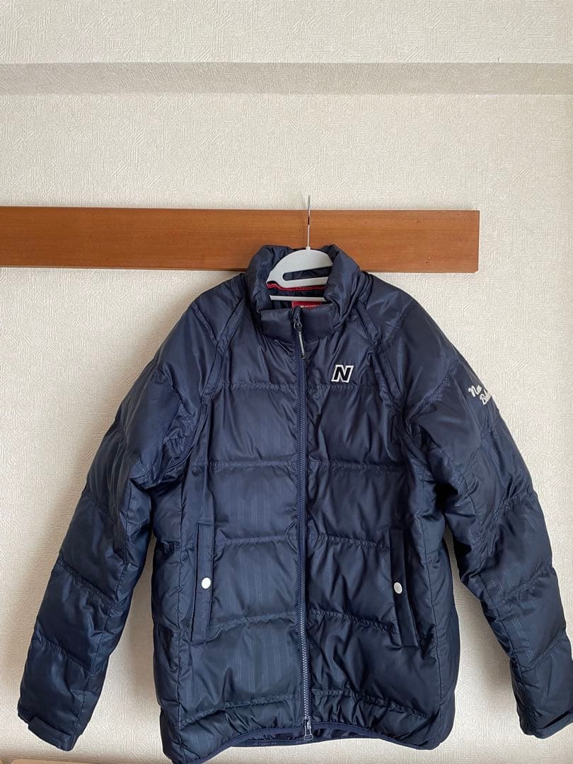 ニューバランスゴルフ　4way ダウンジャケット　ネイビー　メンズ6 XL