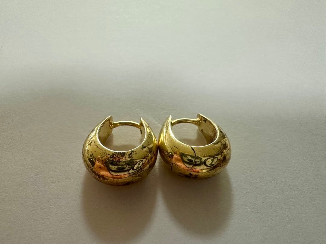 TOM WOOD トムウッド Ice Hoop Small Gold ピアス