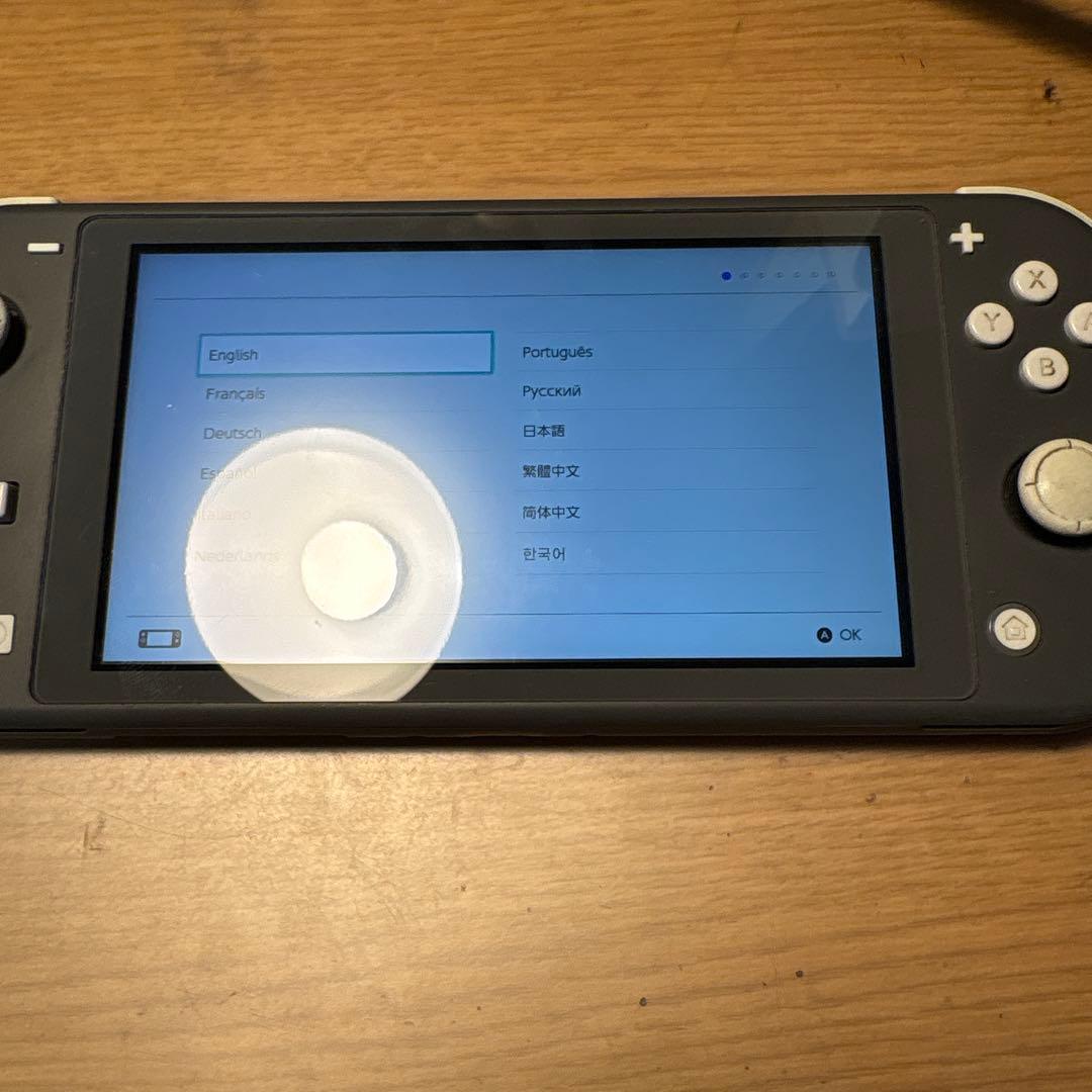 Switchライトグレー本体
