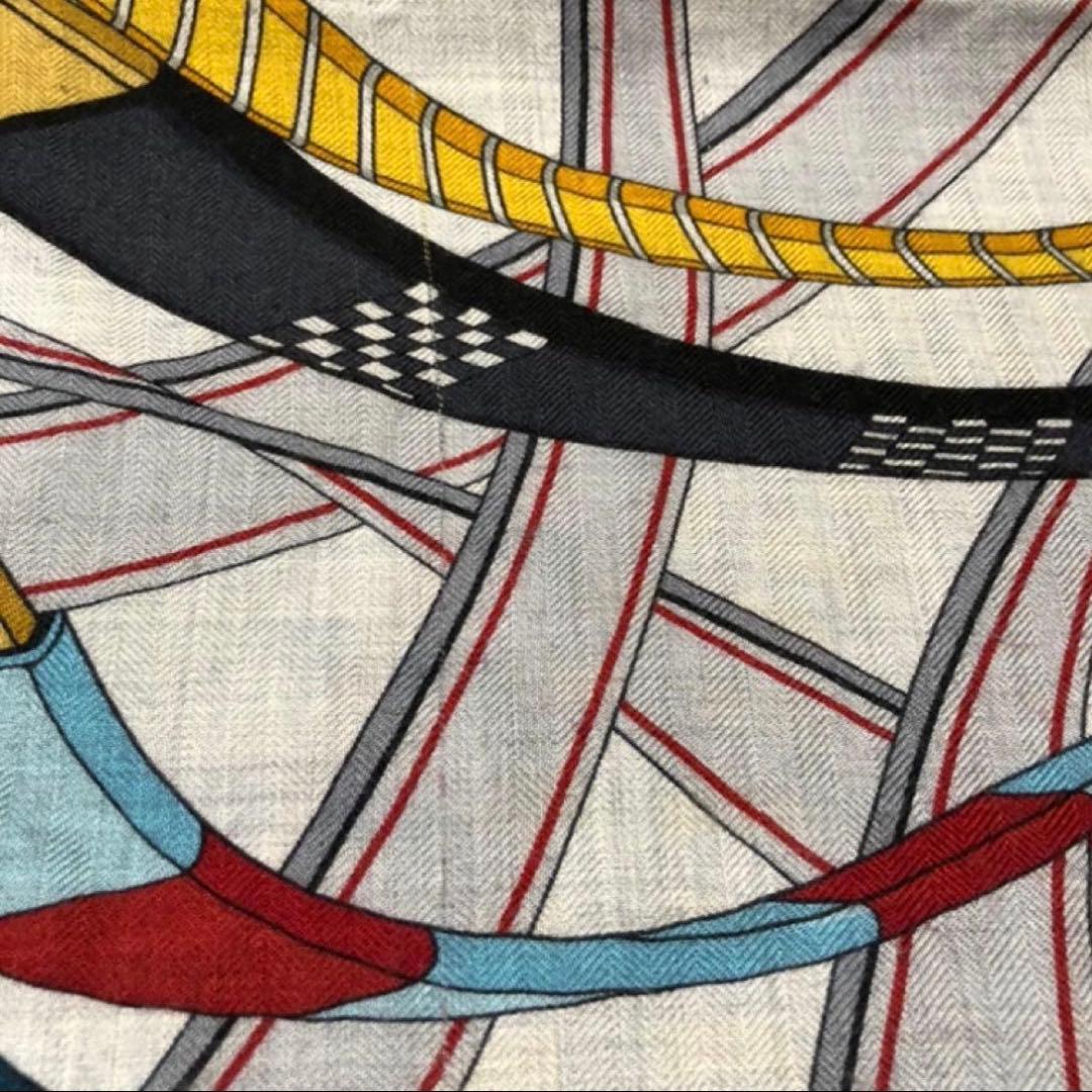 エルメス　カシシル　カシミアシルク 140 カレジュアン　HERMES