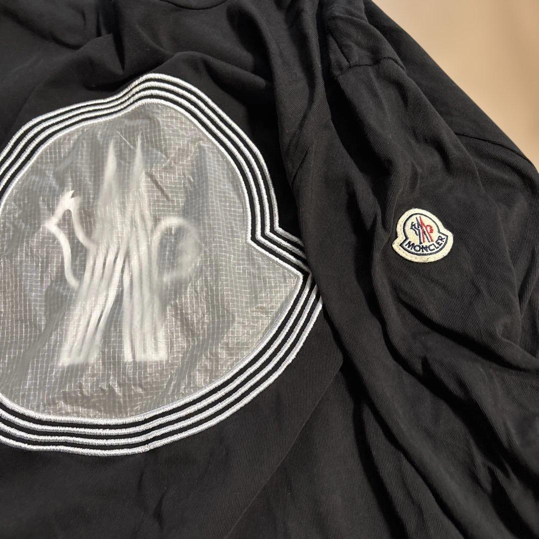 よっしーさま専用 【美品】MONCLER ブラック 長袖カットソー