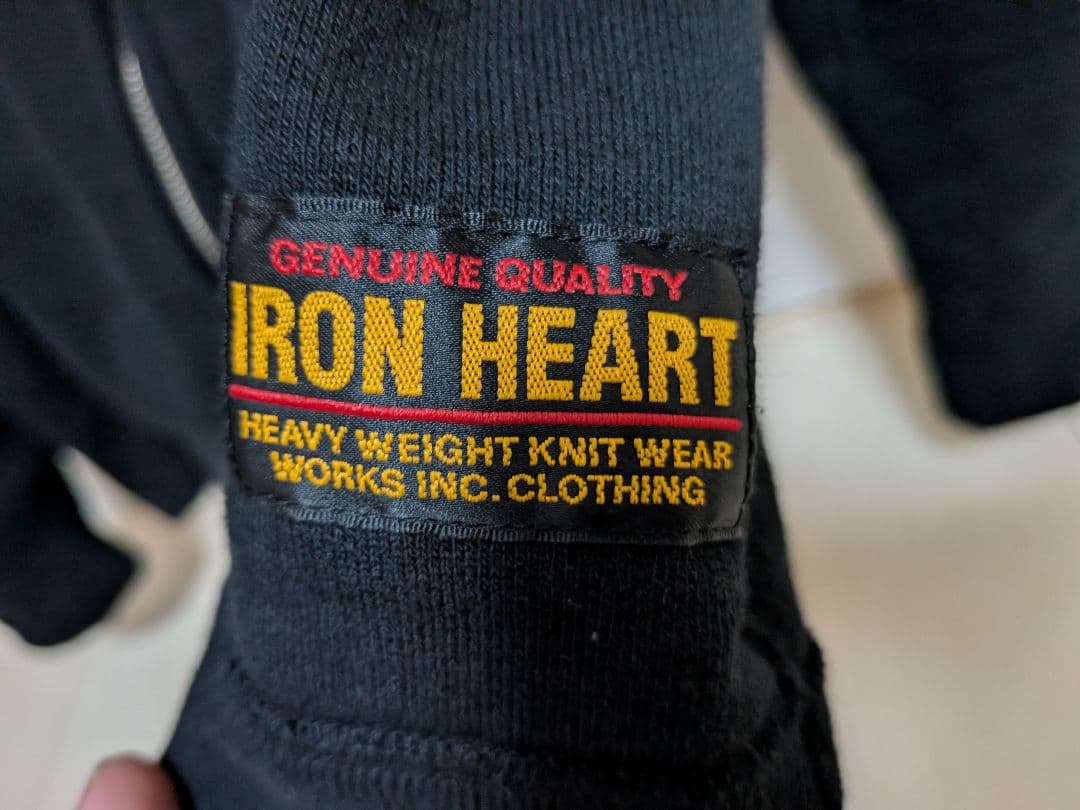 IRON HEART　アイアンハート　ヘビーウェイトジップパーカー