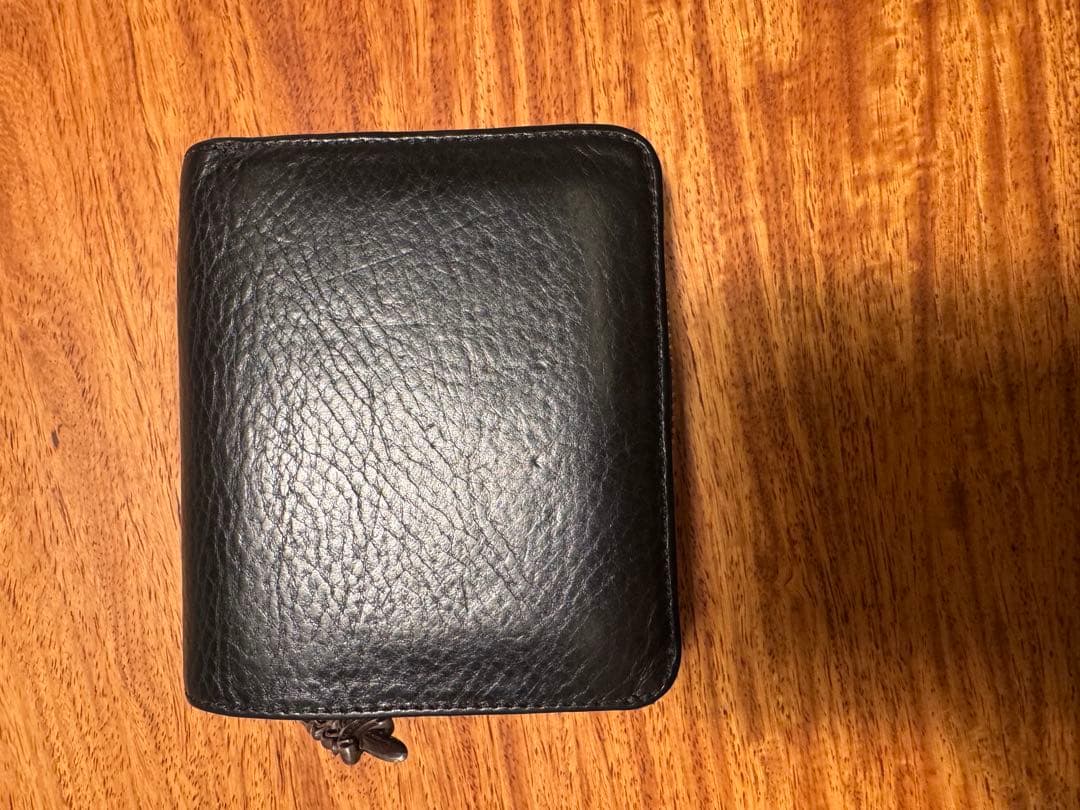 クロムハーツSQ ZIP BILL スクエアジップビル レザー財布