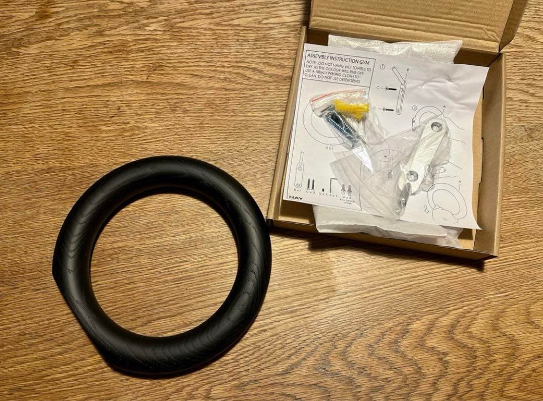 【新品未使用】④HAY GYM HOOK ブラック　L ジムフック