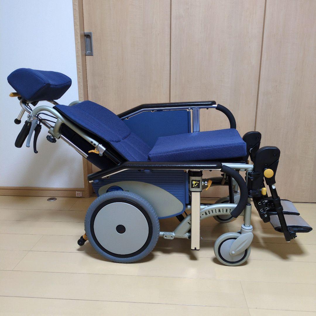 ティルト＆リクライニング連動式コンパクト車椅子　オアシス