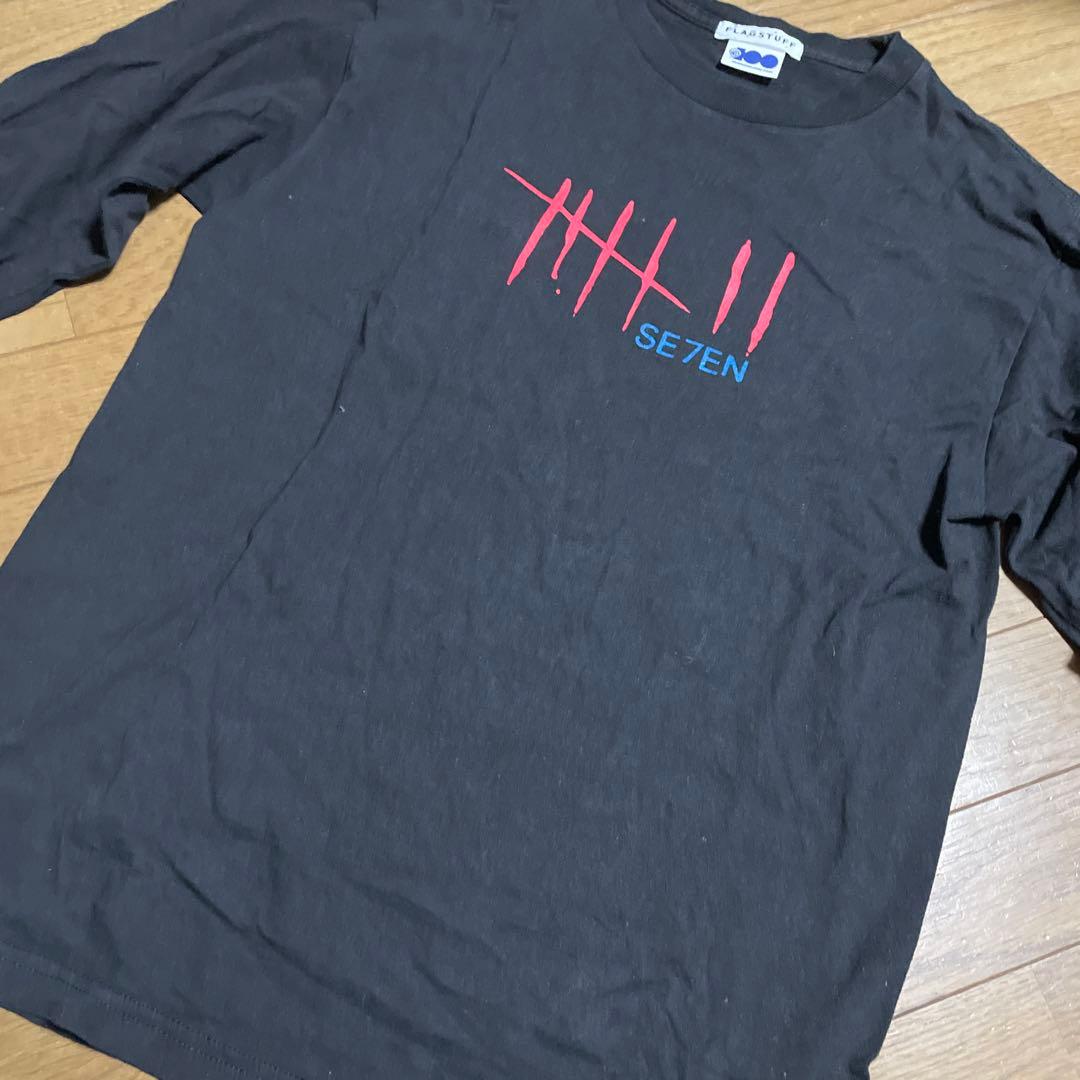 FLAGSTUFF セブン seven 映画Tシャツ ムービーTシャツ ロンT