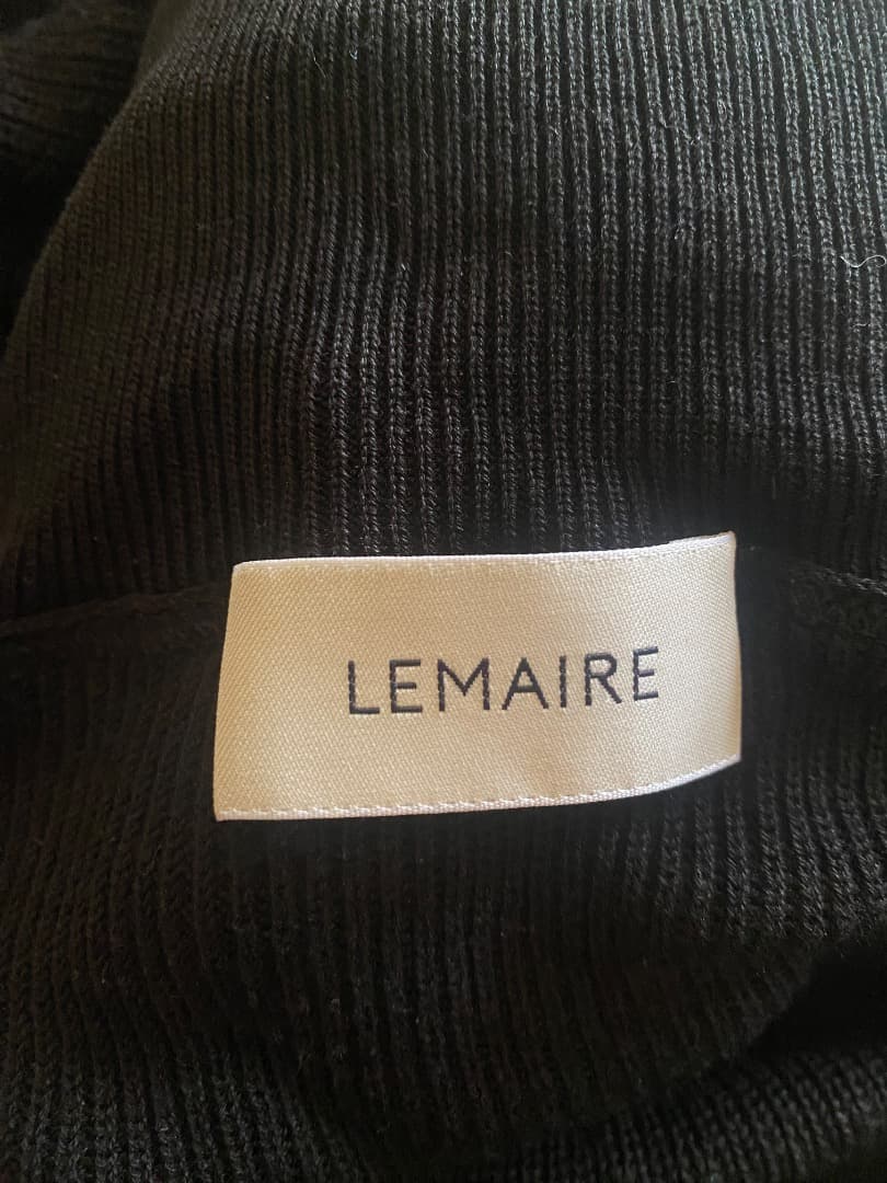 LEMAIRE（ルメール）シルク　タートルネックニット 長袖