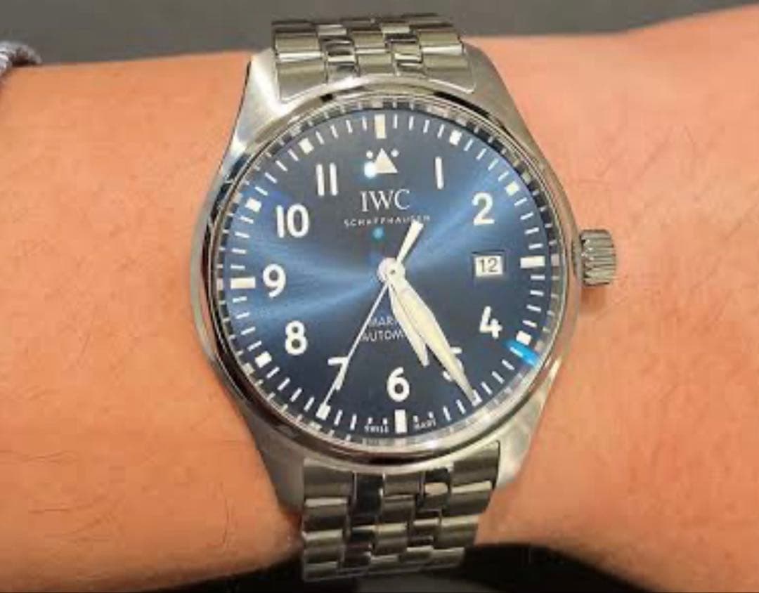 期間限定‼️IWC マークXX 純正ステンレススチール メタルブレスレット