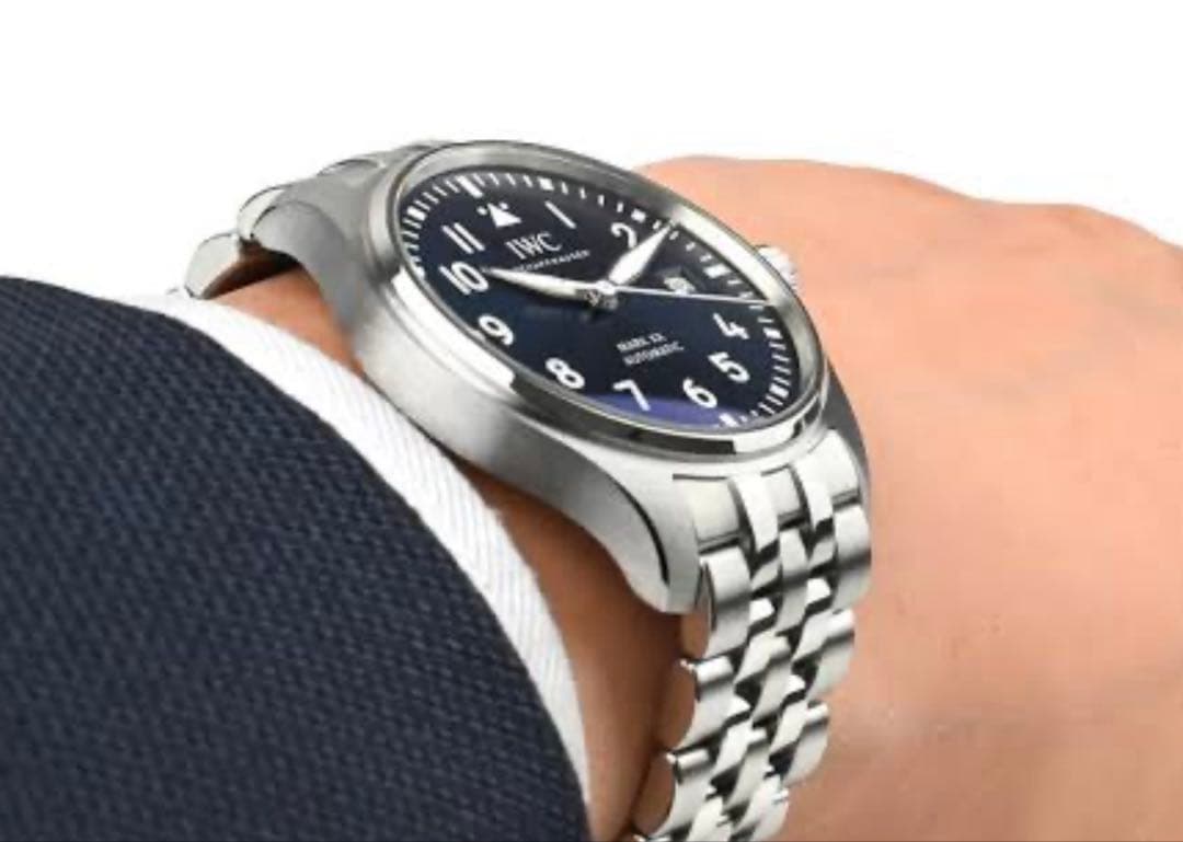 期間限定‼️IWC マークXX 純正ステンレススチール メタルブレスレット