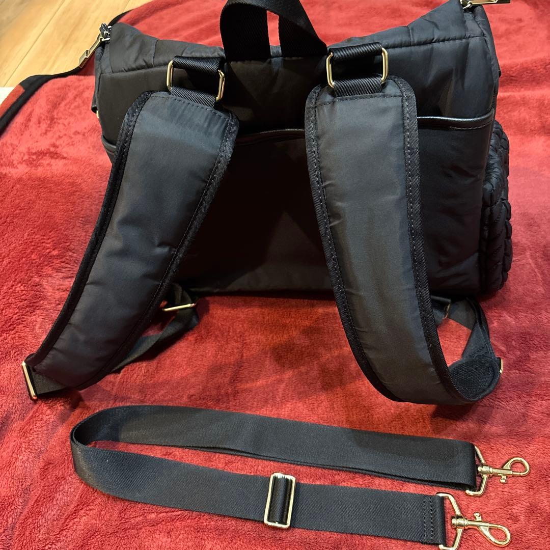 HAPP ハップ Levy Backpack Blackマザーズリュック