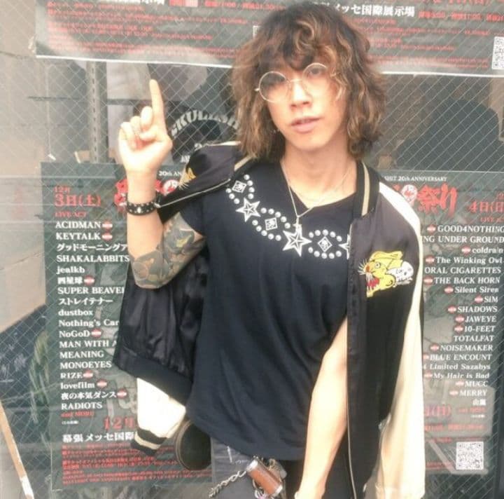 skullshit スカルシット　スカジャン 坊屋春道 モデル　渋谷 龍太