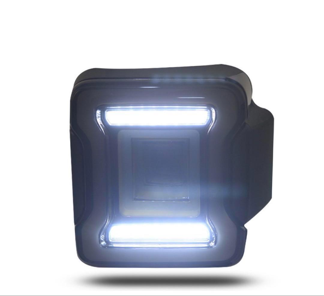 ①jeep ラングラーjk 用テールランプ　LED JLタイプ