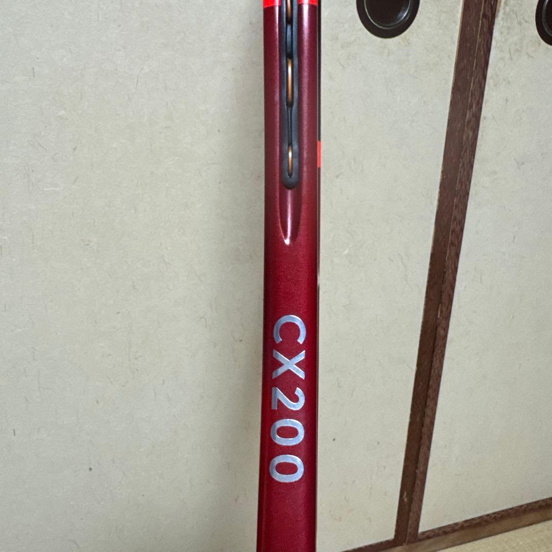 CX200 DUNLOP テニスラケット 赤