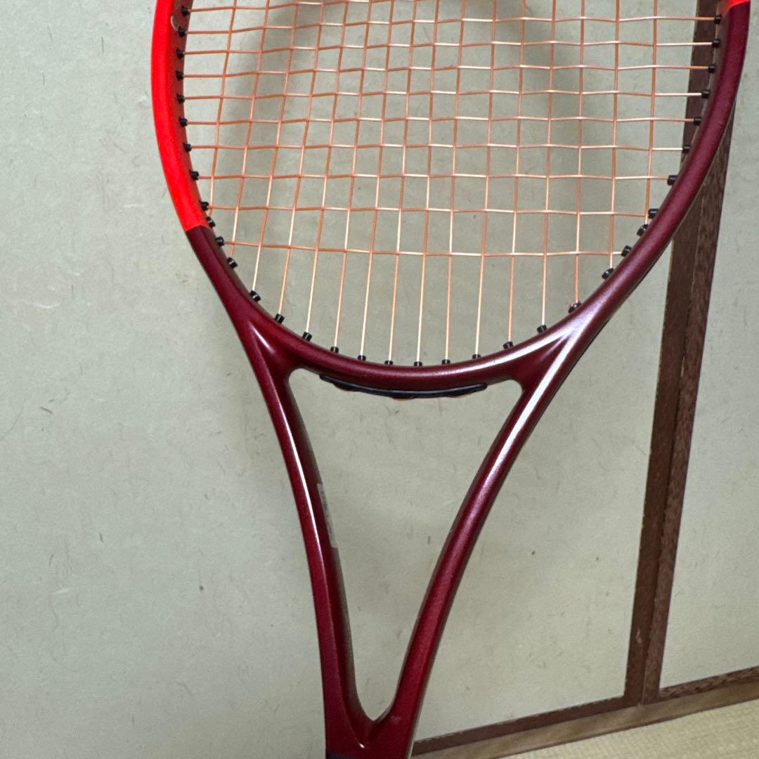 CX200 DUNLOP テニスラケット 赤