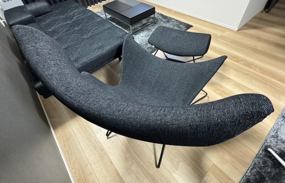 BoConcept Squilla スキラ チェア オットマン付